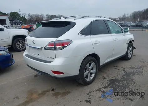 2013 Lexus Rx 350 z USA, uszkodzony, nr VIN 2T2ZK1BA8DC105468